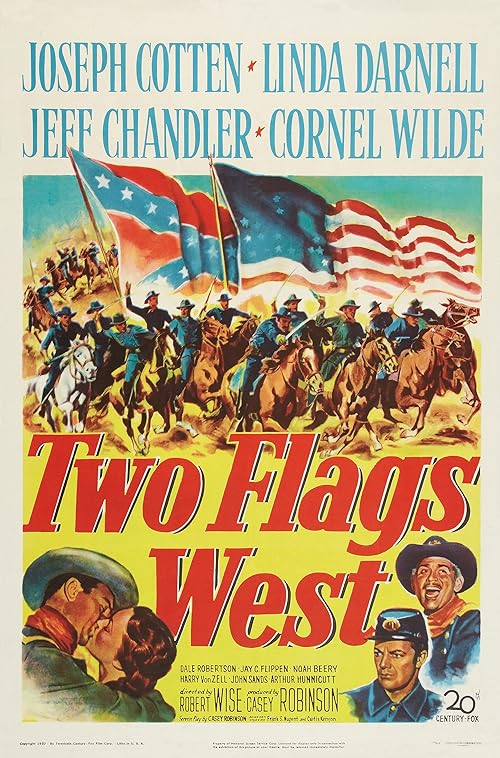 دانلود فیلم Two Flags West 1950